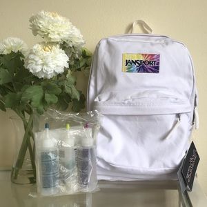 NWT 🌟 DIY Tie Dye Jansport Backpack Kit